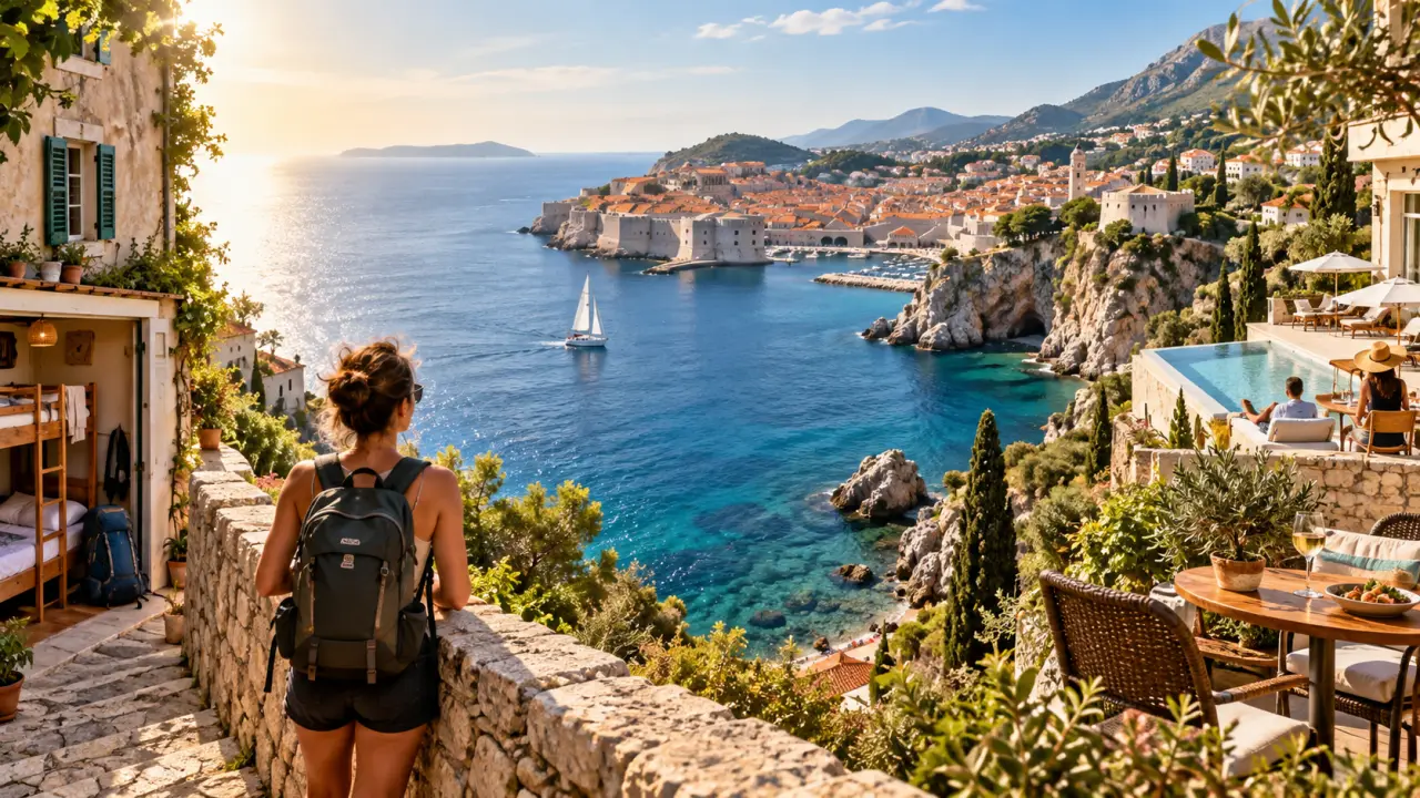 Budget vacances en Croatie : 42 €, 145 € ou 315 € par jour selon votre style de voyage