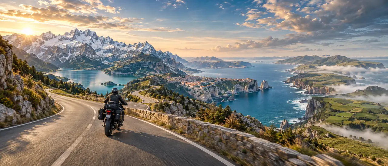 Road trip moto en Europe : Alpes, Adriatique ou Irlande, quelle route choisir pour un premier grand départ ?